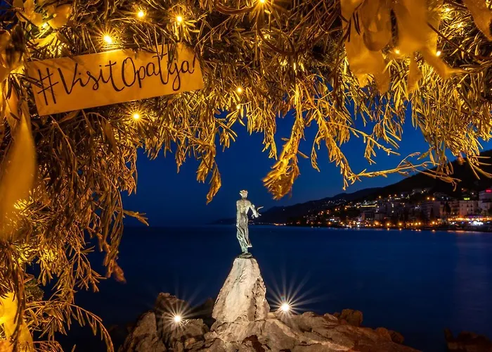 Daire Maja With Free Private Parking And Lovely Sea View Terrace Opatija